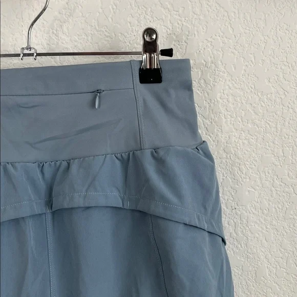 THE GYM PEOPLE High Waisted Running Shorts Quick Dry Mesh Liner Zipper Pockets - Picture 6 of 9